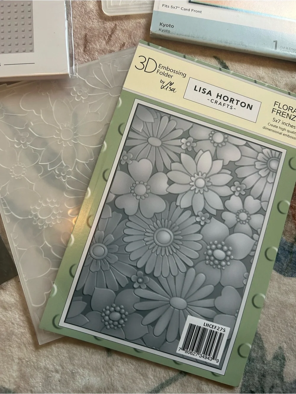 Scrapbook Embossing Folders and Presses Lot